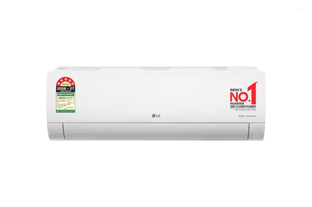 LG 1.5 Ton 5 Star AI Convertible 6-in-1 Inverter Split AC AS-Q19YNZE2