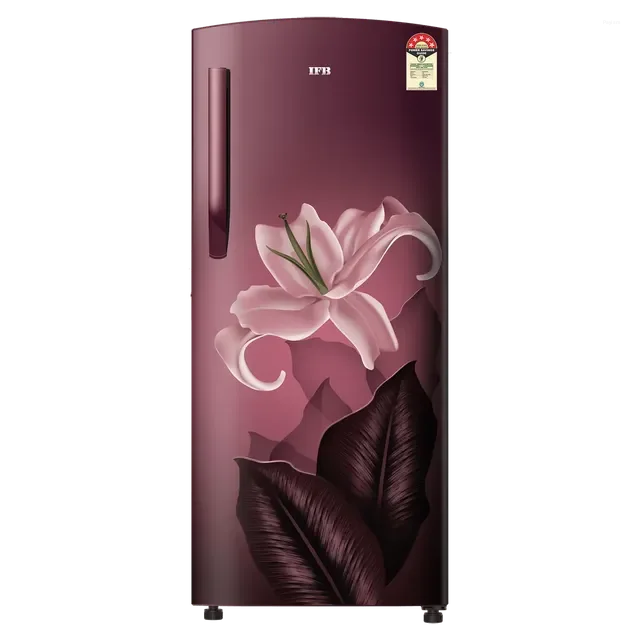 IFB 206 Litres 5 Star Direct Cool Refrigerator with Flower Pattern and Inverter Compressor (IFBDC-2325IRB, Coral Joy Red)