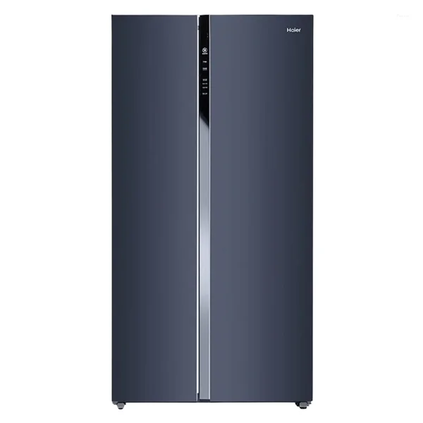 Haier 596 L 3 Star Side-by-Side Frost Free Convertible Refrigerator with 100% Convertible Fridge Space, Expert Inverter & Deo Fresh Technology HES-690GK