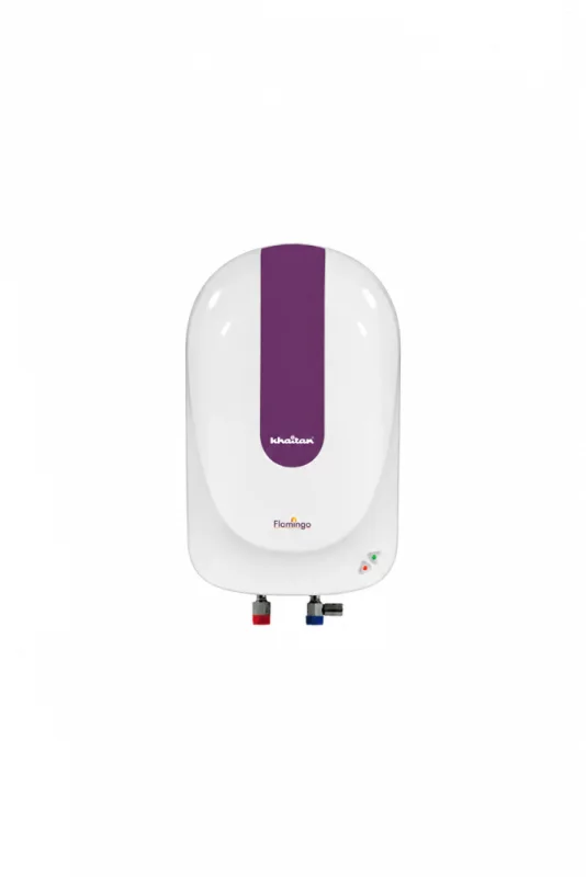 Khaitan Flamingo 3 L Instant Water Heater with 3-Level Safety, 6.5 Bar Pressure & Powerful Heating Element (White)