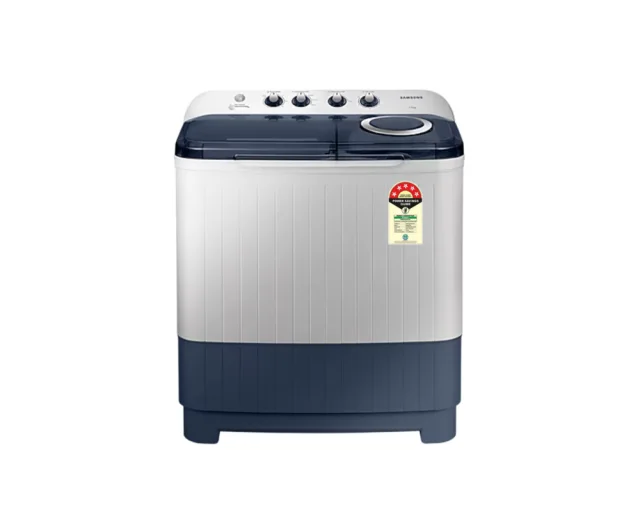 Samsung 7.5 kg Semi Automatic Washing Machine with Double Storm Pulsator, Light Gray (WT75M3200LL)