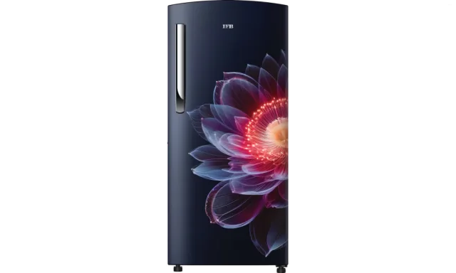 IFB Advance-Cool 187 L 3 Star Direct Cool Refrigerator, Flower Pattern, IRIS PETAL BLUE, Inverter Compressor 2026