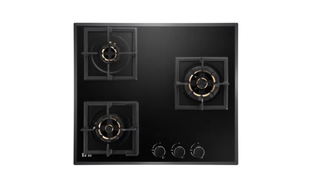 IFB 3 Burners Hybrid Hob with 3D Brass Burners