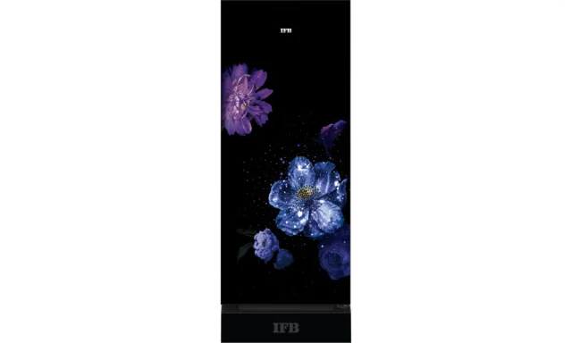 IFB Advance-Cool 187 L 3 Star Direct Cool Refrigerator, Glass, FLORAL JOY + BLACK GLASS PED, Inverter Compressor 2026