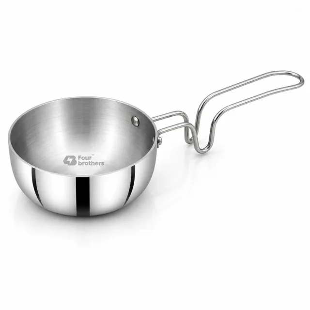 Four Brothers Vagaria Aluminium Tadka Pan 9 cm 4BHV
