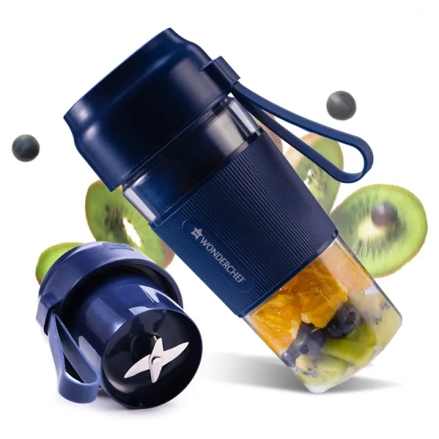 Wonderchef Nutri Cup Portable Blender Blue Portable Blender
