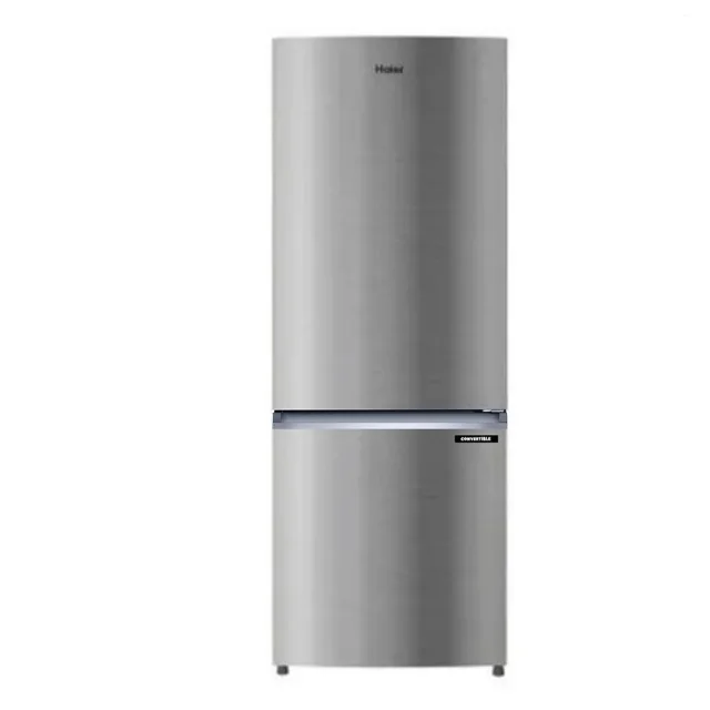 Haier 265 L 2 Star Frost Free Bottom Mount Convertible Refrigerator with 8-in-1 Convertible, Inverter Compressor & Turbo Icing HRB-3152IBNSA-P