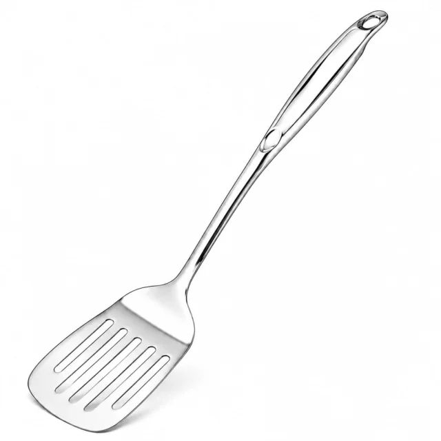 Bergner Argent Large Slotted Turner Serving S/s Hollow Handle Large Stainless Steel, Food Grade BGIN-6710
