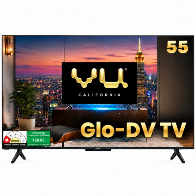 Vu Glo-DV Premium QLED TV 55-inch