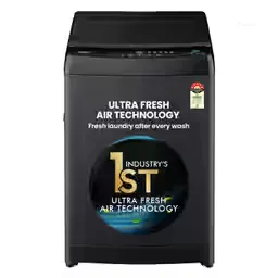 Haier 8.5 Kg 5 Star Fully Automatic Top Load Washing Machine with Oceanus Wave Drum, Ultra Fresh Air & Dual Magic Filter HWM85-316BK