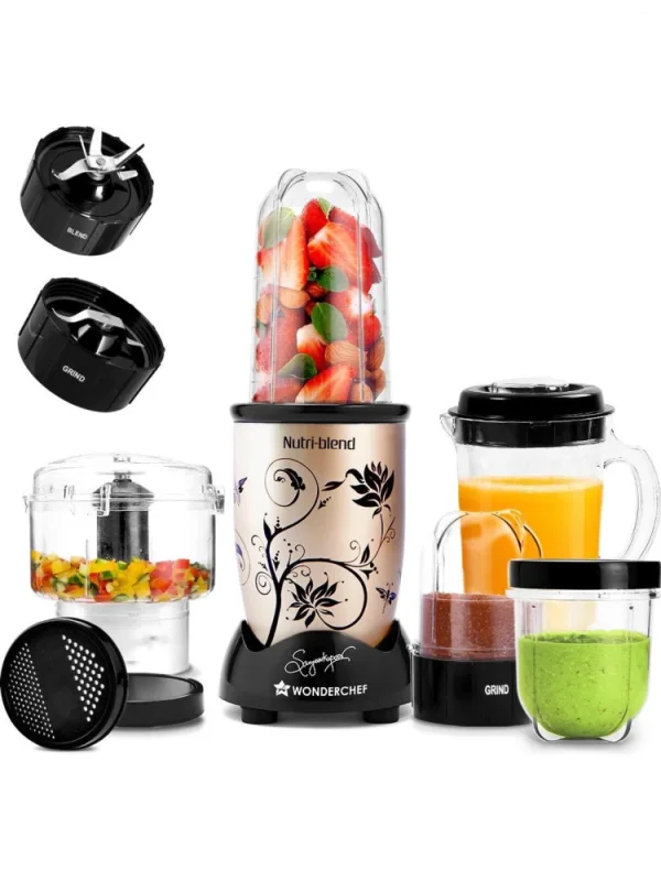 Wonderchef Nutri Cup Zip Black Portable Blender
