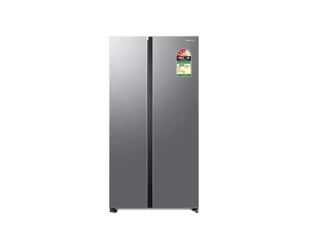 Samsung 653 L 3 Star Frost-Free Side-by-Side Refrigerator, Convertible 5-in-1 with AI, Wi-Fi & Digital Inverter – RS76CG8003S9HL