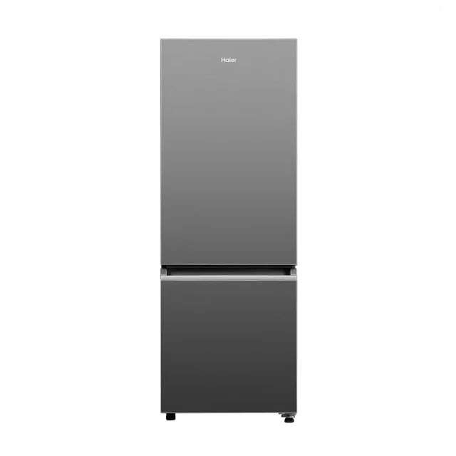 Haier 237 L 2 Star Frost Free Bottom Mount Convertible Refrigerator with Inverter Compressor, Turbo Icing & Toughened Glass Shelves HRB-2872IEGBA-P