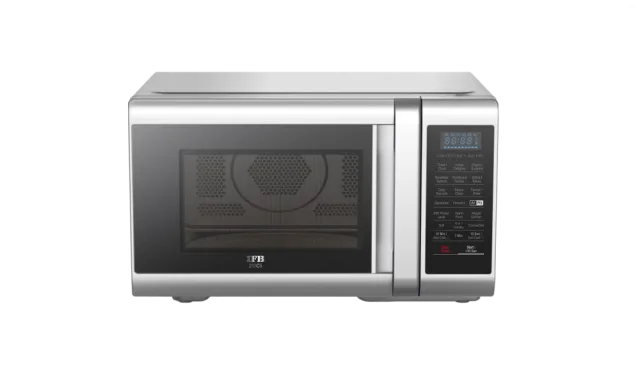 IFB 28 Litres Convection Microwave Oven with Air Fry and Dual Heaters (28SC5, Silver)