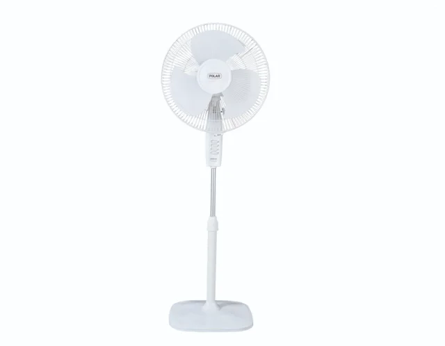 Polar Annexer SQ Charming High Speed Pedestal Fan 400mm - White