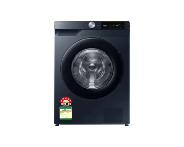 Samsung 12.0 kg Front Load Washing Machine with AI & SuperSpeed, Navy (WW12DG6B24AS)