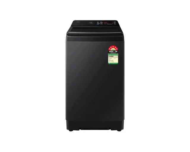 Samsung 8.0 kg Top Load Washing Machine with AI Wash & EcoBubble, Deep Charcoal (WA80F08E2C)