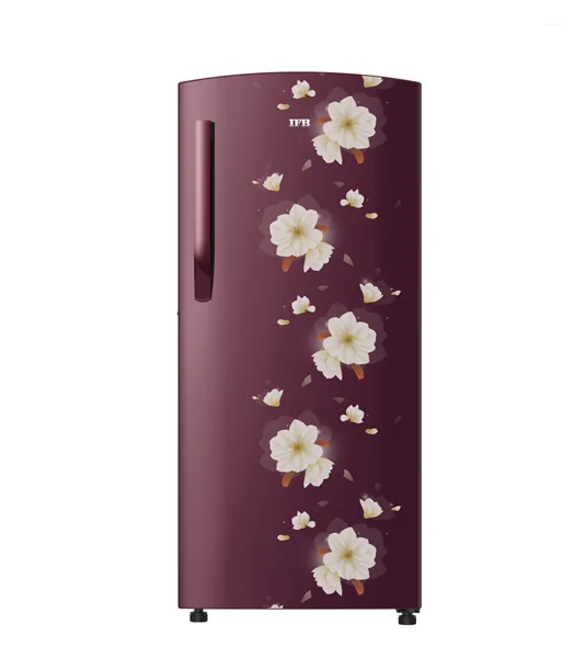 IFB 187 Litres 2 Star Direct Cool Refrigerator with Flower Pattern (IFBDC-2132FRF, Floral Falls Red)