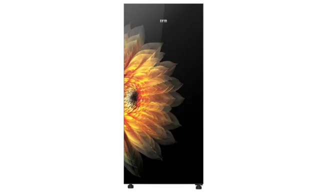 IFB 197 Litres 3 Star Direct Cool Refrigerator with Glass Finish (IFBDC-2233FSG, Sunflower Glow Glass Finish)