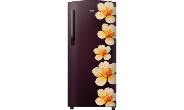 IFB 187 Litres 1 Star Direct Cool Refrigerator with Extra Height (IFBDC-2131FRO, Floral Grace Red)