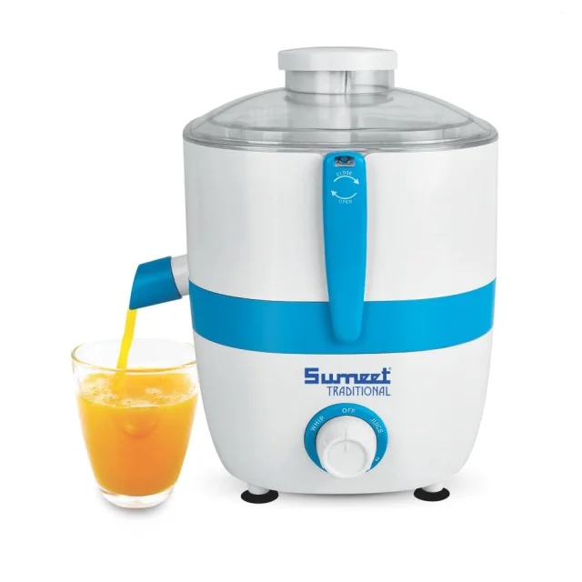 Sumeet Traditional Juice King 450W Centrifugal Juicer with Shockproof Housing & Double Safety Lock