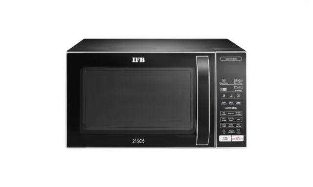 IFB 21 Litres Convection Microwave Oven with Dual Heaters and Combi Cook (21SC5, Black)