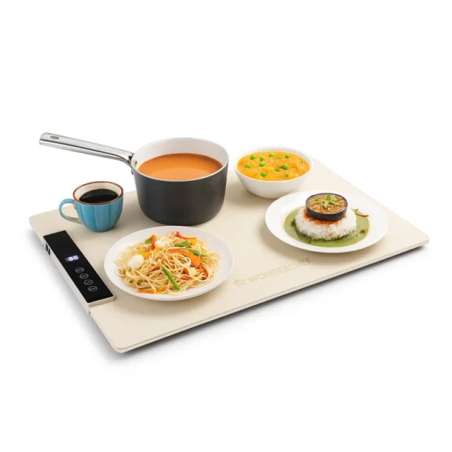 Wonderchef WonderMat 250W Electric Food Warming Mat, Food-Grade Silicone, 40°C–100°C Temperature Control, Rollable & Heat Resistant
