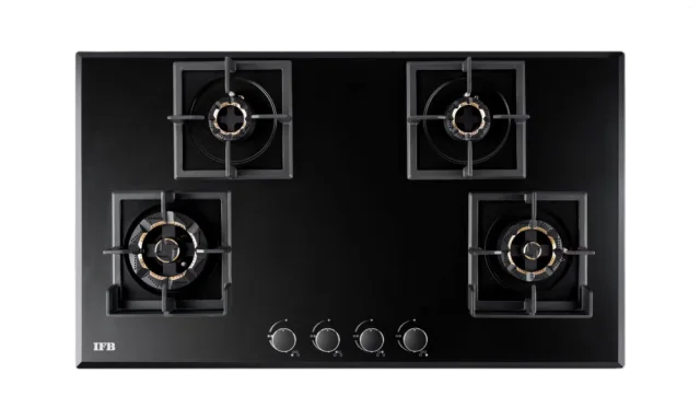 IFB 4 Burners Hybrid Hob with 3D Brass Burners