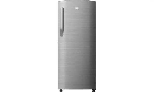 IFB 197 Litres 3 Star Direct Cool Refrigerator with Extra Height (IFBDC-2233FBS, Brush Grey Steel Finish)