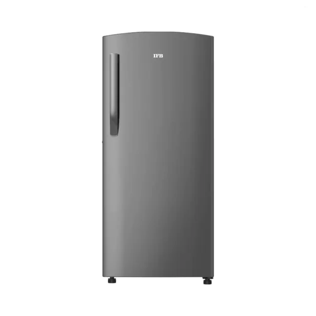 IFB 187 Litres 3 Star Direct Cool Refrigerator with Steel Finish (IFBDC-2133FAS, Anthracite Solid Steel Finish)