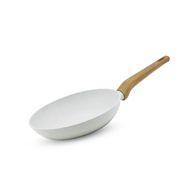 Bergner Naturally Frypan Ø28 x 5.4cm Forged Aluminium, Marble Non-Stick, Induction Ready BGD-30484-CR