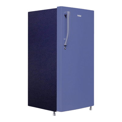 Haier 190 L Direct Cool Single Door 2 Star Refrigerator (Radish Blue, HRD-2102BRB-P)