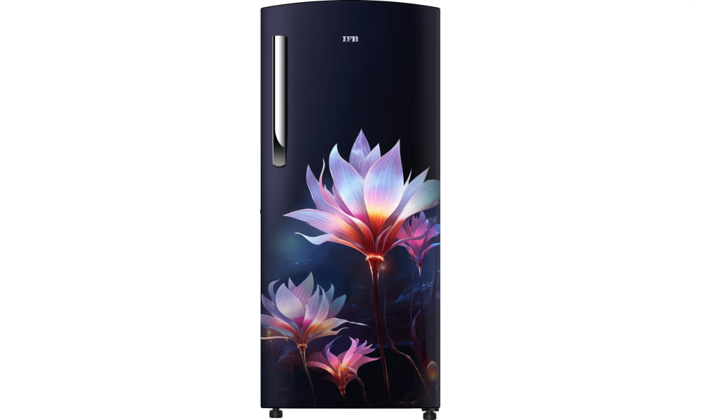 IFB Advance-Cool 197 L 5 Star Direct Cool Refrigerator, Flower Pattern, PARADISE DREAM BLUE, Inverter Compressor 2025