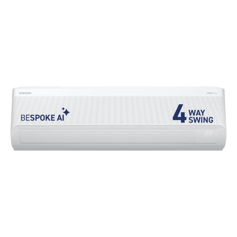 Samsung 1.5 Ton 5 Star Bespoke AI WindFree Inverter Smart Split AC (2026 Model, WiFi, Energy Saving, Voice Control, Powerful Cooling, Digital Inverter, 4 Way swing, 5 Step Convertible, AR60H18D15W)
