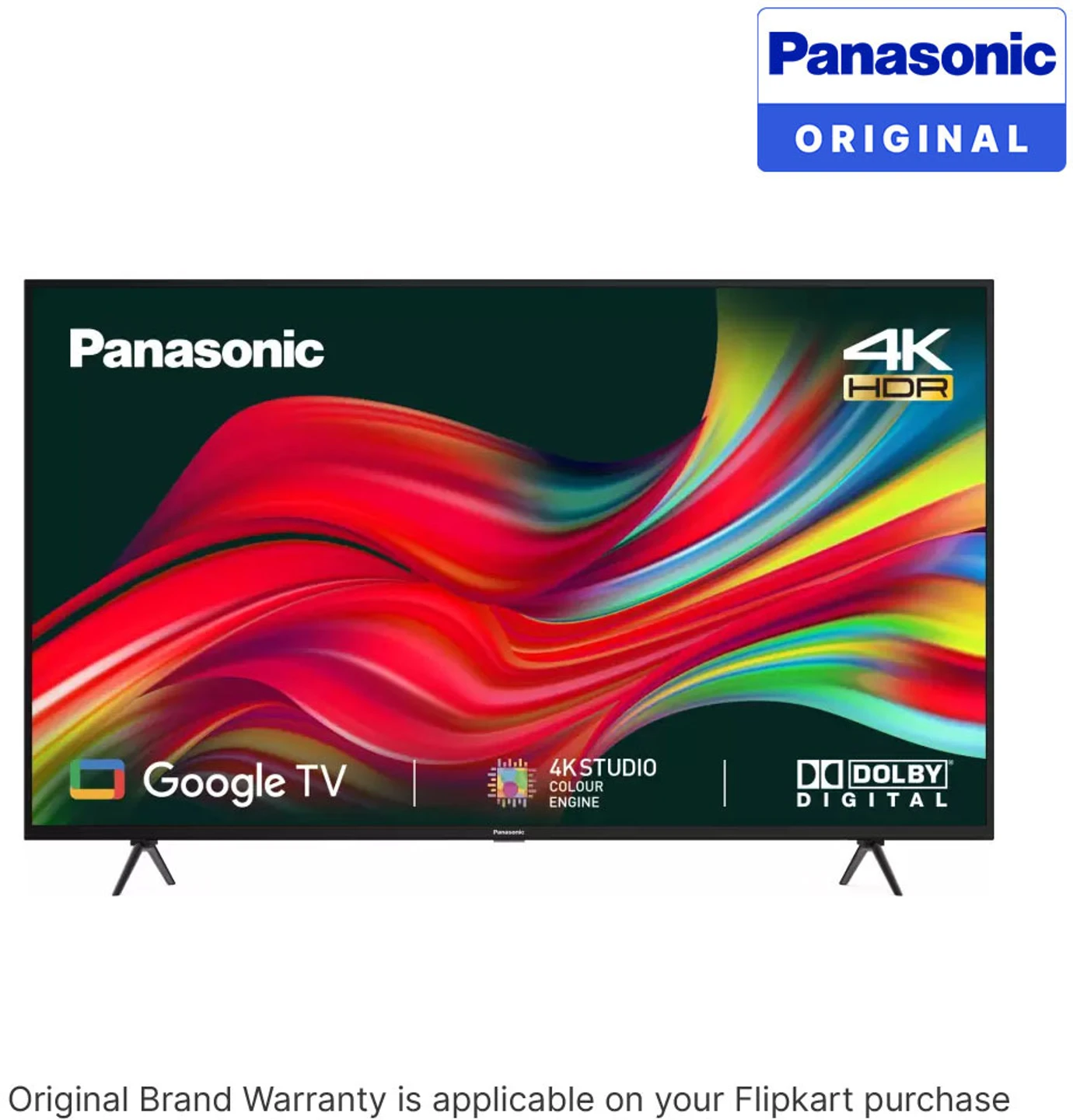 Panasonic  55 inches 139cm 4K Ultra HD Smart LED Google TV TH-55MX740DX (Black, 4K Color Engine, HDR 10, Dolby Digital, Chromecast Built-In)
