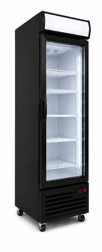 FREEZEWELL 380L Visi Cooler Single And Glass Door