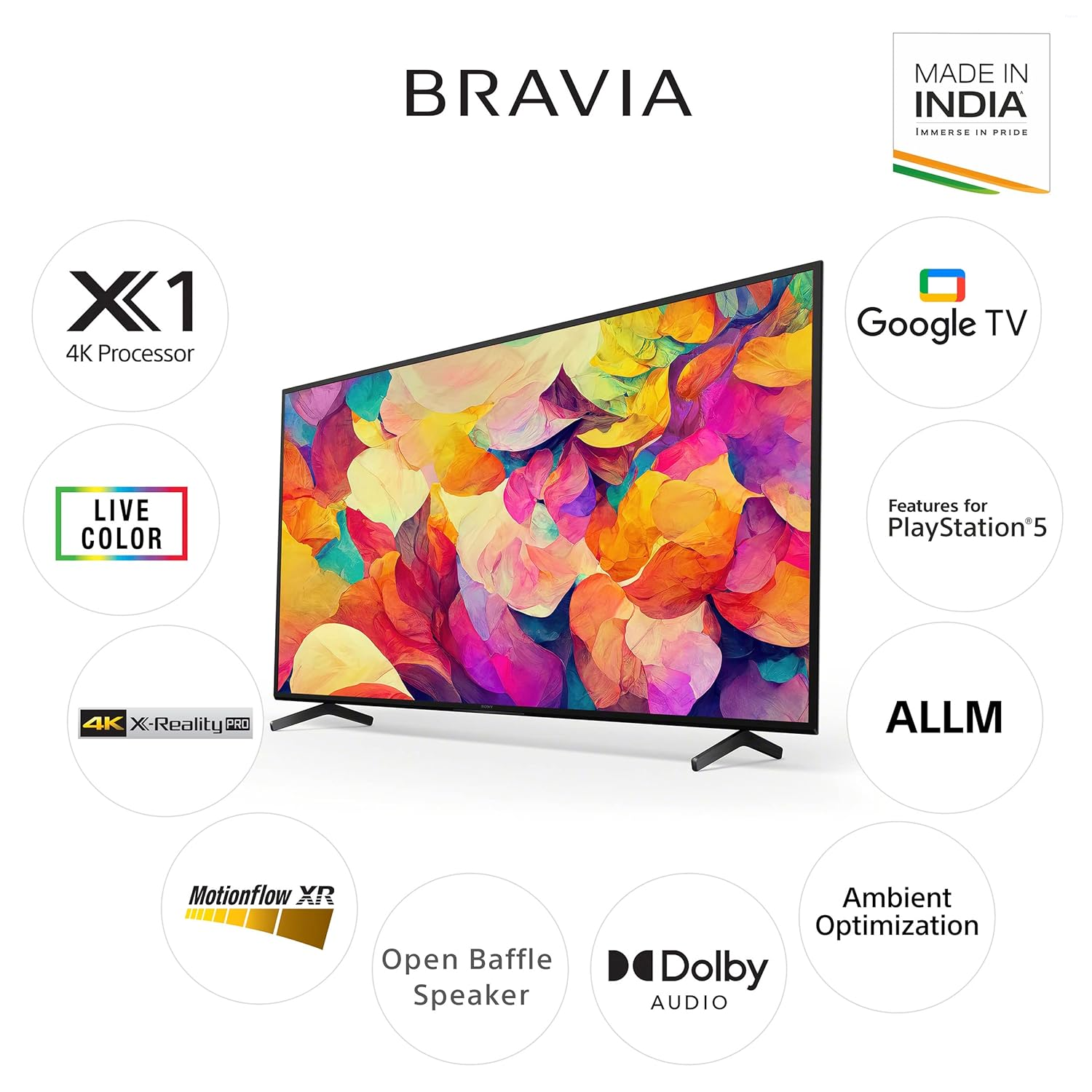 Sony Bravia 164 cm (65 inches) 4K Ultra HD Smart LED Google TV KD-65X74L
