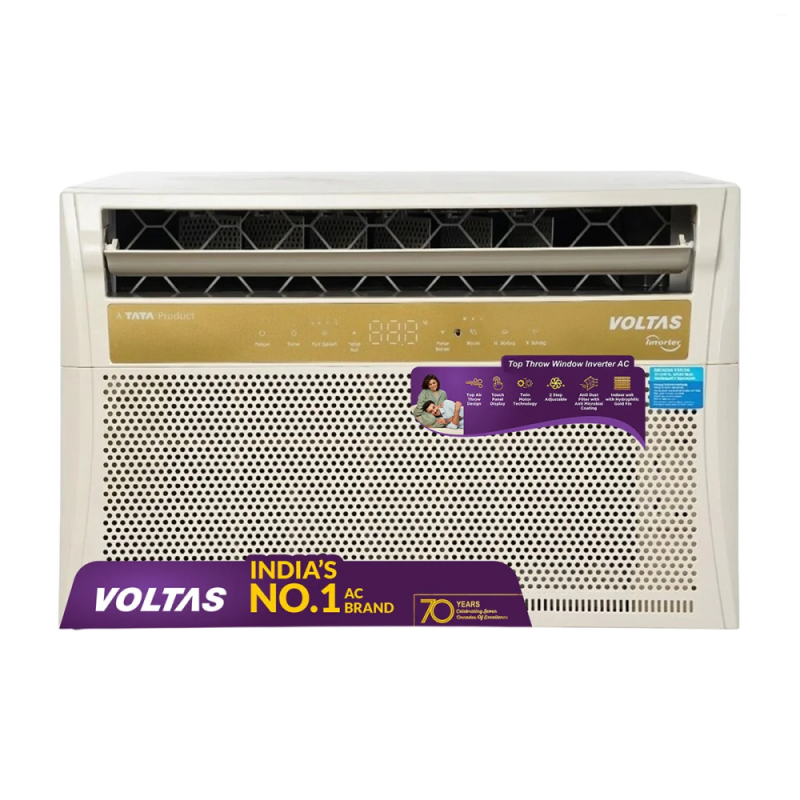 Voltas Window Air Conditioner, 1.5 Ton, 5 Star - 185INV Topaz