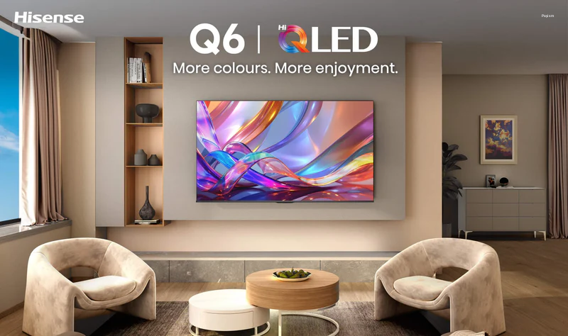 Hisense tv 55Q6S 55 Inch QLED 4K