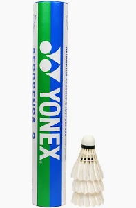 Yonex Aerosensa 2 Badminton Feather Shuttlecock, White