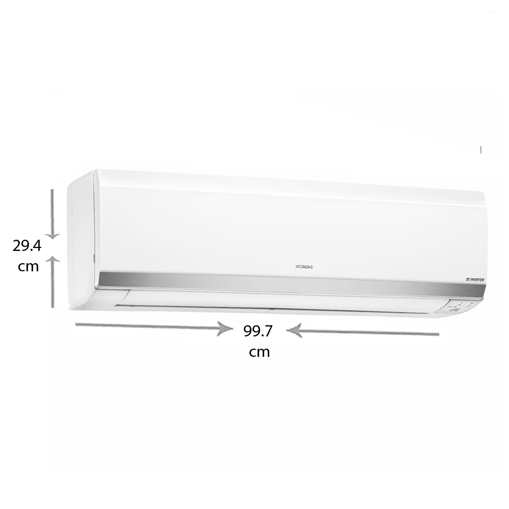 Hitachi 2 Ton 5 Star Inverter Split AC, RMOS524HEEA (Copper Condenser ,Stepless Compressor control ,Filter Clean indicator)